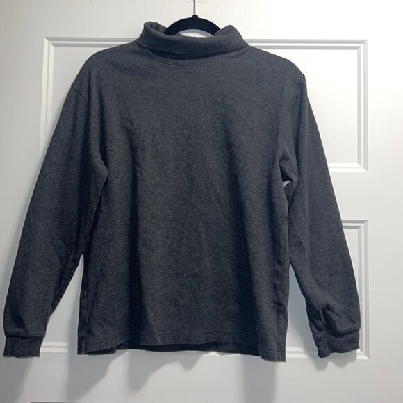𝅺ST John’s Bay turtleneck grey sweater size Large - Picture 2 of 12